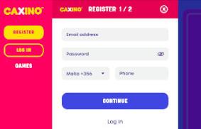 register at a new casino